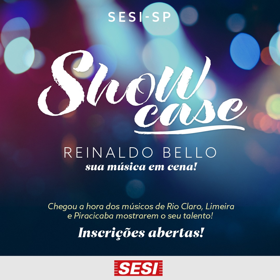 Show Case Reinaldo Bello Sesi